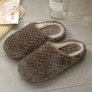 Pantufa Chinelo Unissex de Pelúcia Macia Antiderrapante para Inverno | Ferrazato