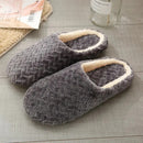 Pantufa Chinelo Unissex de Pelúcia Macia Antiderrapante para Inverno | Ferrazato