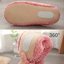 Pantufa Chinelo Unissex de Pelúcia Macia Antiderrapante para Inverno | Ferrazato