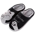 Pantufa Feminina Gato Peluciada para Inverno Antiderrapante | Ferrazato