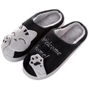 Pantufa Feminina Gato Peluciada para Inverno Antiderrapante | Ferrazato