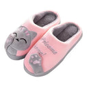 Pantufa Feminina Gato Peluciada para Inverno Antiderrapante | Ferrazato