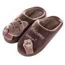 Pantufa Feminina Gato Peluciada para Inverno Antiderrapante | Ferrazato