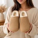 Pantufa Feminina Peluciada Impermeável Antiderrapante para Inverno | Ferrazato