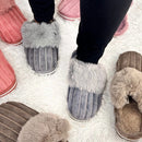 Pantufa Feminina de Inverno Pompom Antiderrapante | Ferrazato