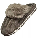 Pantufa Feminina de Inverno Pompom Antiderrapante | Ferrazato