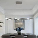 Lustre Pendente LED Moderno com Iluminação Ajustável | Ferrazato