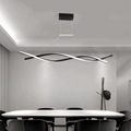 Lustre Pendente LED Moderno com Iluminação Ajustável | Ferrazato