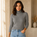 Suéter Cacharrel Feminino Gola Alta Tricô | Ferrazato