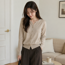Suéter Feminino de Cashmere Tricô com Botões para Inverno | Ferrazato
