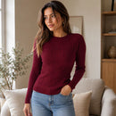 Suéter Feminino de Tricô Modal Elegance para Inverno | Ferrazato