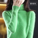 Suéter Feminino de Malha de Gola Alta | CozyChic