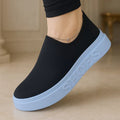 Tênis Feminino Slip On Malha Knit Sem Cadarço Casual | Ferrazato