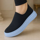 Tênis Feminino Slip On Malha Knit Sem Cadarço Casual | Ferrazato