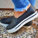 Tênis Feminino Slip On Leve e Respirável para Caminhada | Ferrazato