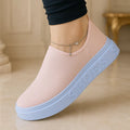 Tênis Feminino Slip On Malha Knit Sem Cadarço Casual | Ferrazato