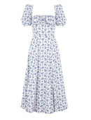 Vestido Feminino Slim Fit Floral de Verão Ferrazi